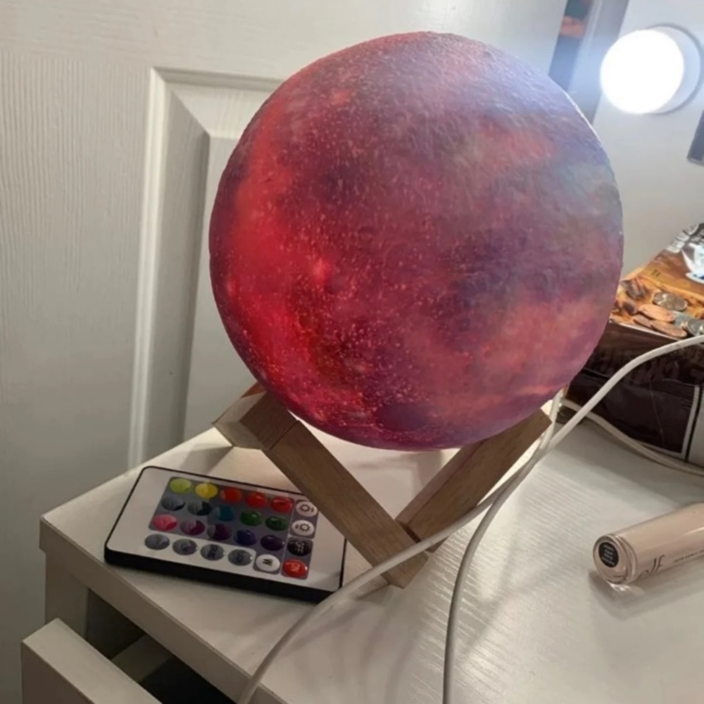 Galaxy LED moon